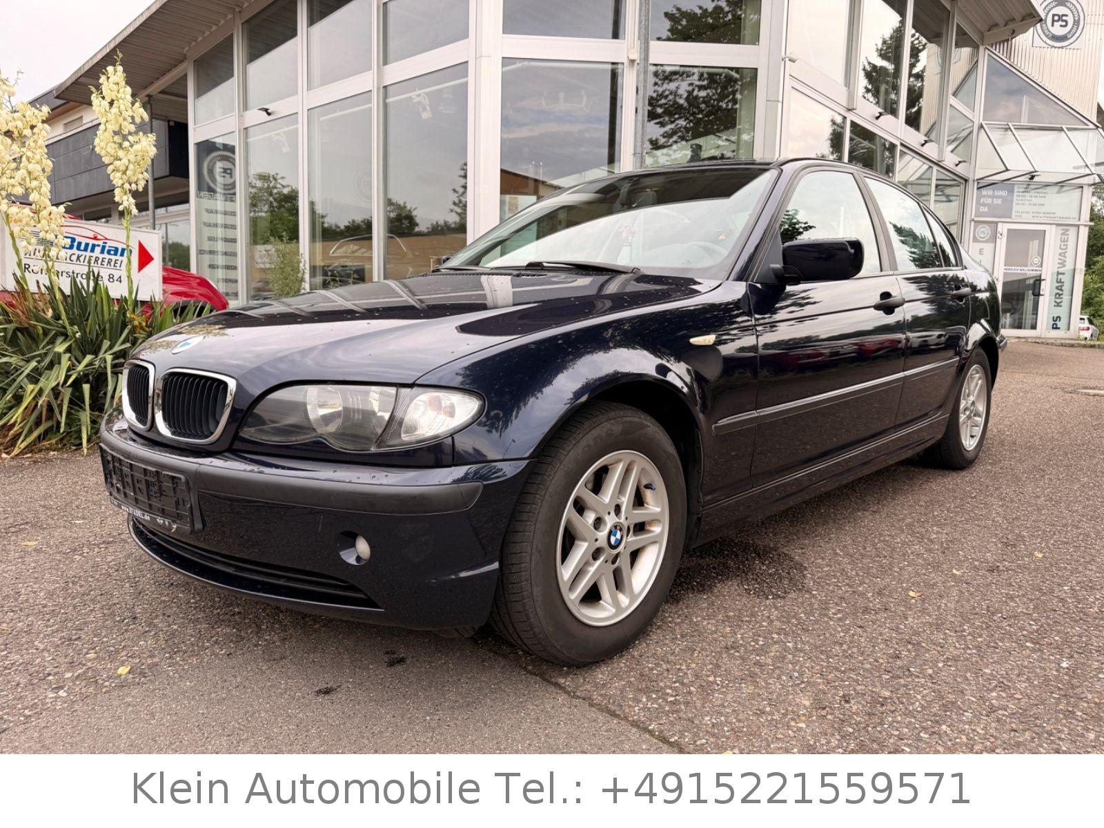 BMW 316i Edition Limousine E46 TÜV 3.2028 Klima