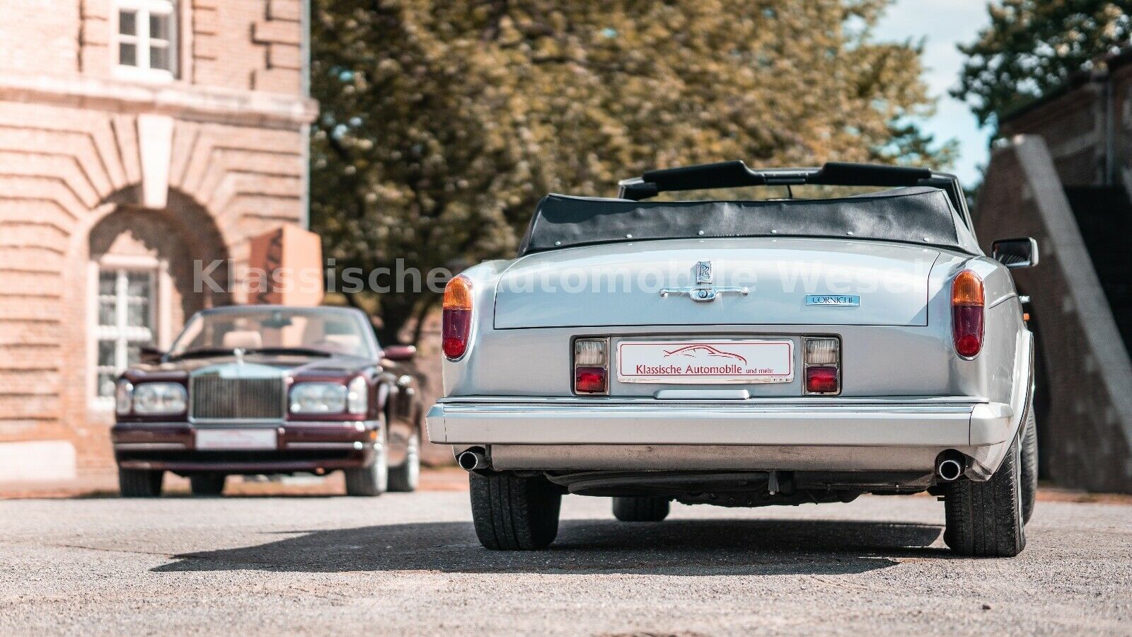 Fahrzeugabbildung Rolls-Royce Corniche/Deutsch mit orig. 13.636 km/Einzigartig