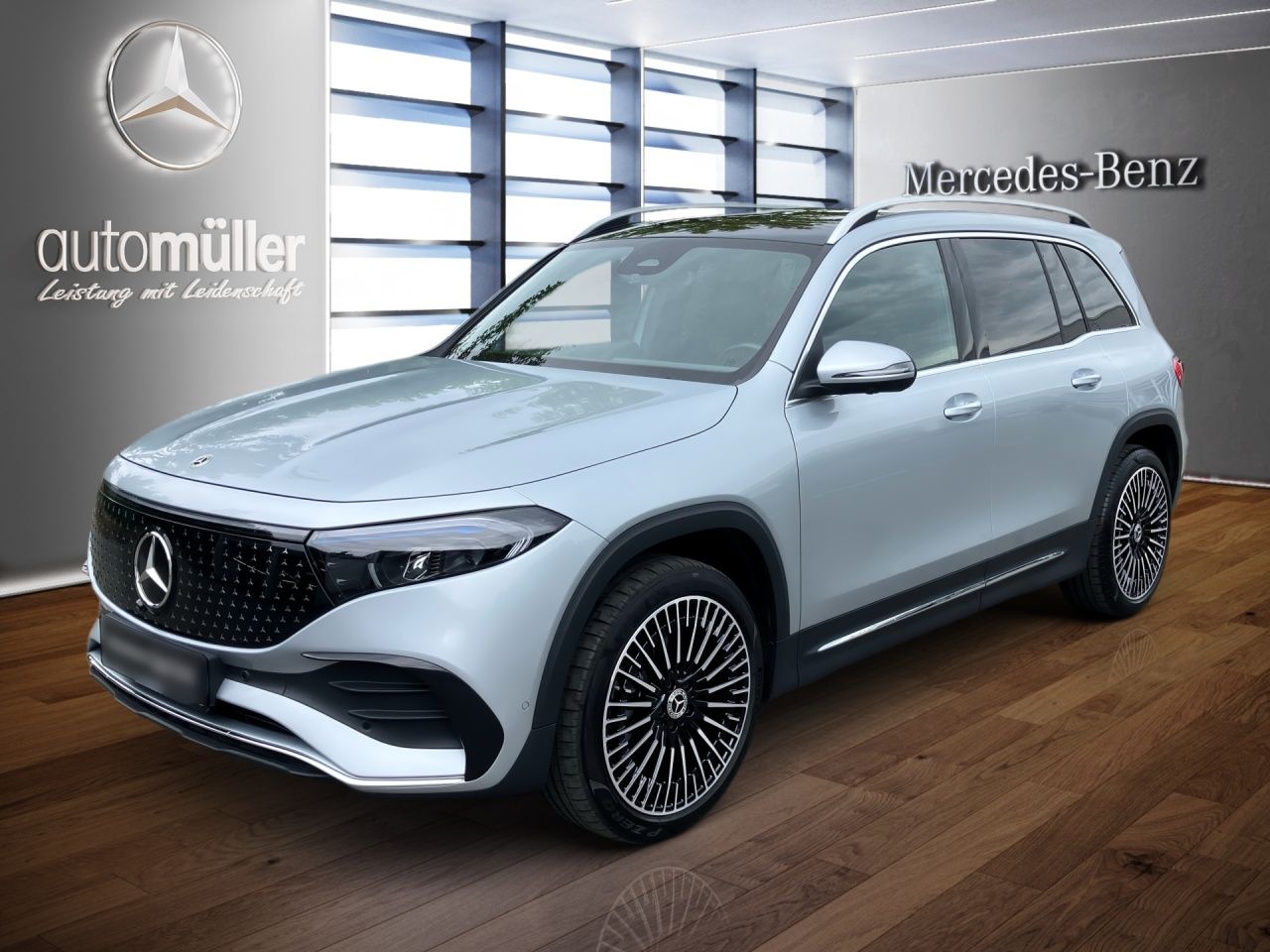 Fahrzeugabbildung Mercedes-Benz EQB 300 4M AMG AHK Pano 360°Kamera LED KeylessGo