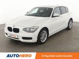 BMW 1er 116i Aut.*NAVI*PDC*SHZ*KLIMA*GARANTIE* - BMW 116: Weiß, 116i