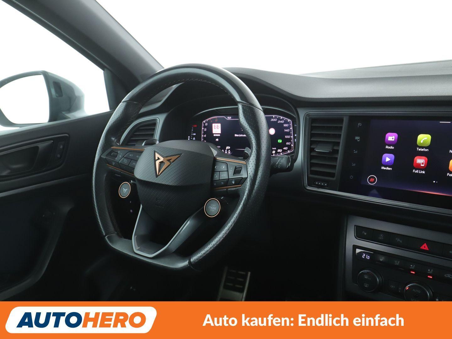 Cupra Ateca 2.0 TSI 4Drive Aut.*360CAM*NAVI*ACC*LED*, миниатюра 12