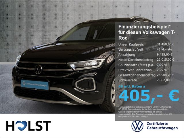 Volkswagen T-Roc 1.5TSI DSG Style AHK GJR LED ACC NAVI Mass