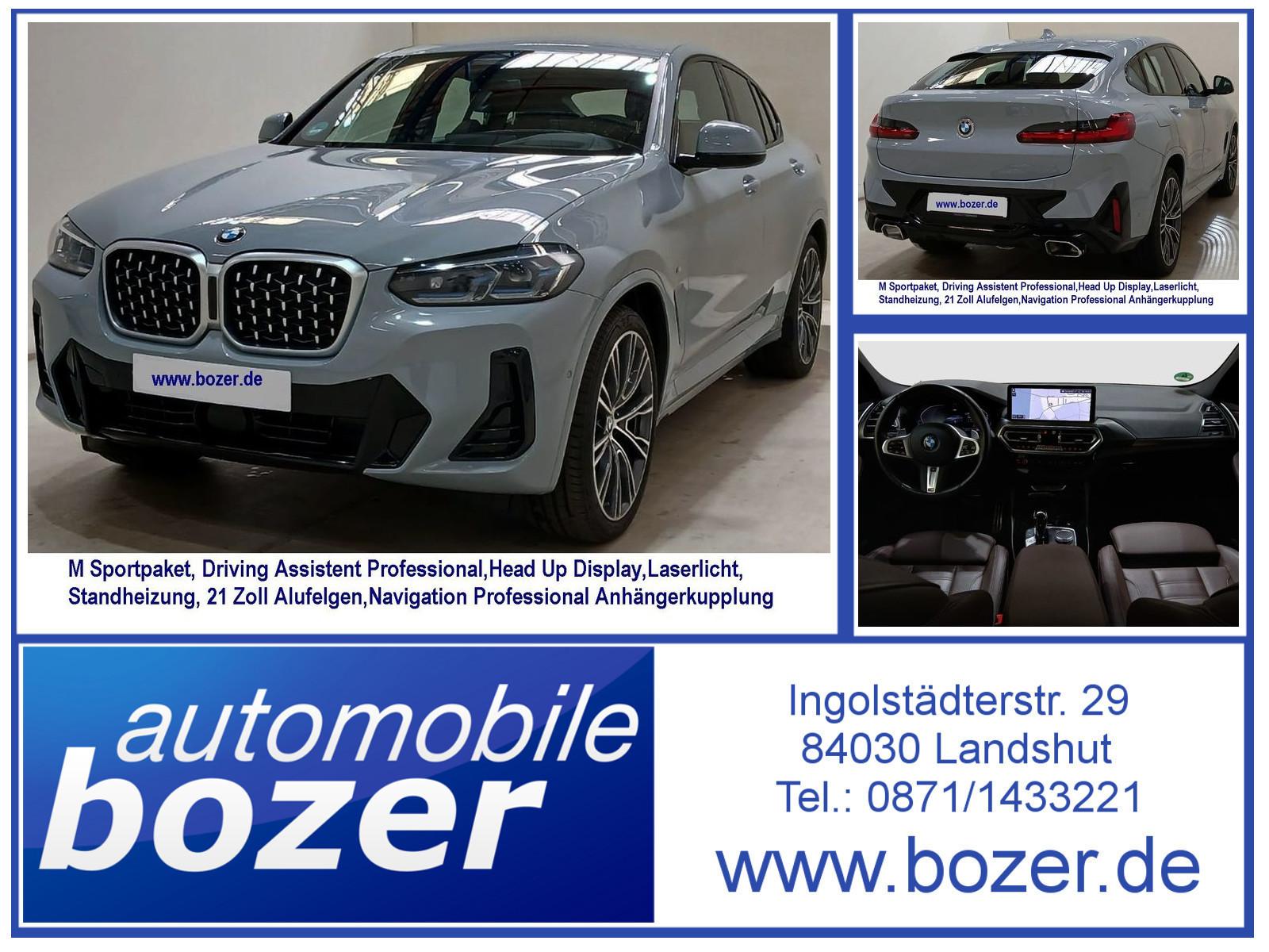 BMW X4 xDr30d MSport Laser,HUD,Echtleder NP:92.289