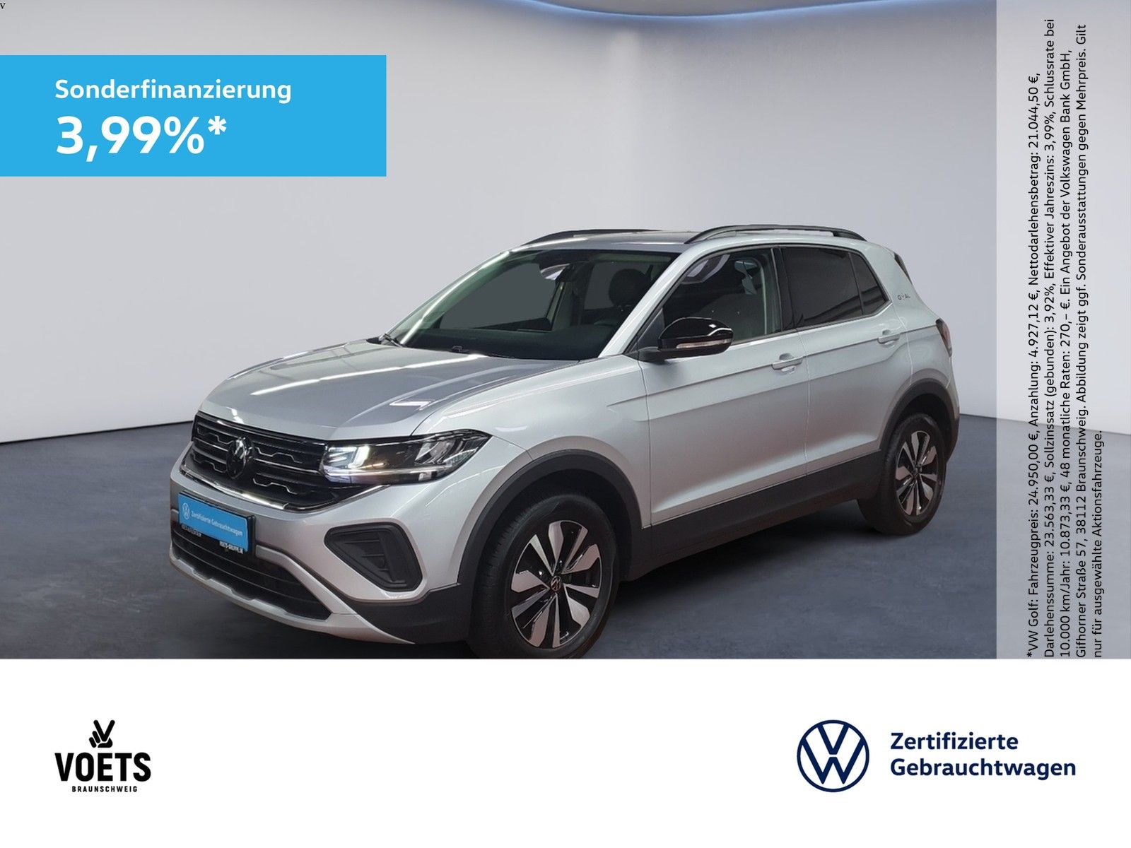 Volkswagen T-Cross Goal 1.0 TSI DSG LED+ACC+SHZ