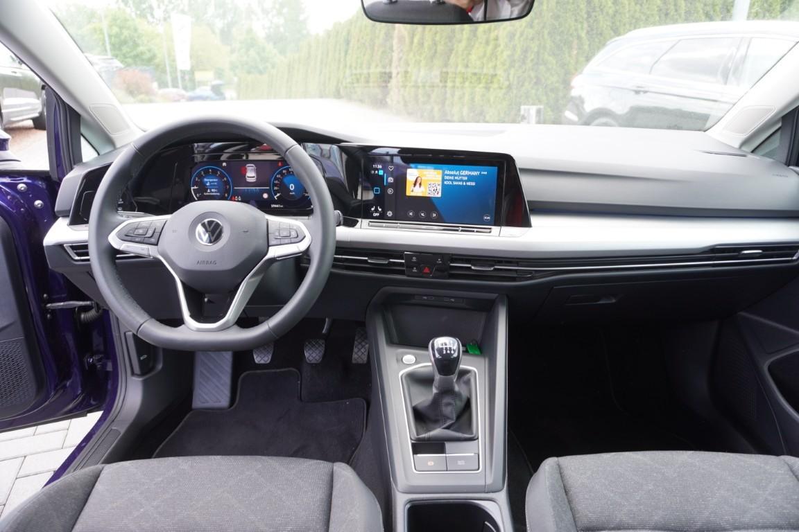 Volkswagen Golf VIII 1.0 TSI Life LED ACC Standheizung AHK, миниатюра 13