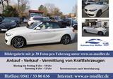 BMW 220 i Navi-LED-Leder-Kamera-Verkehrsz.-WR-Sitzh. - BMW: Weiß, Cabrio