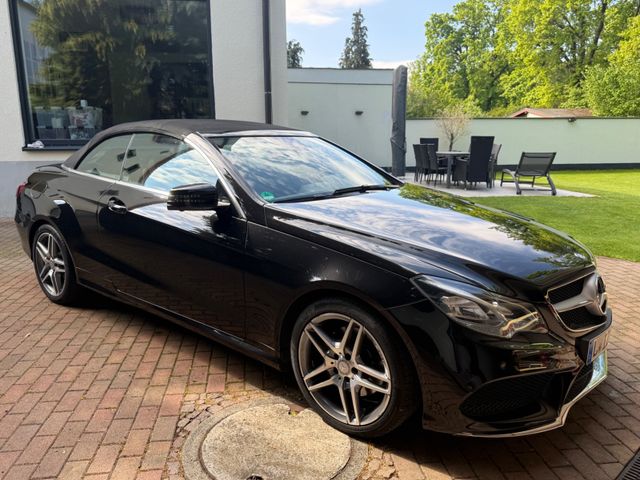 MERCEDES-BENZ Mercedes E200 Cabrio AMG | 43tkm | Nappa Rot
