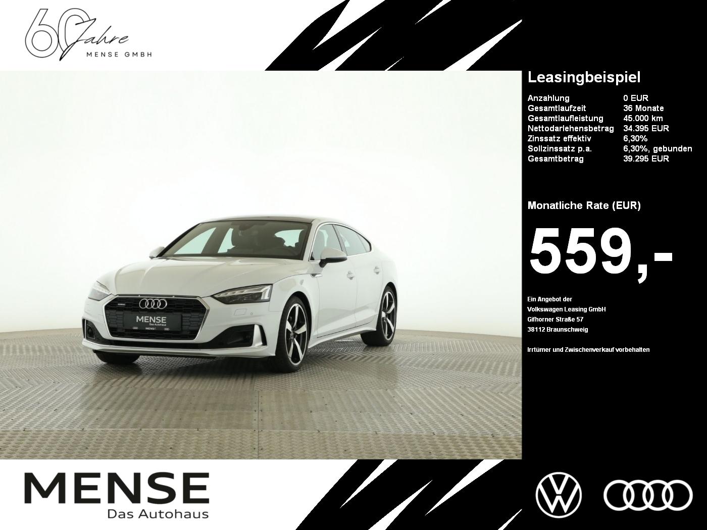 Audi A5 Sportback 40 TDI quattro advanced Matrix|Pano