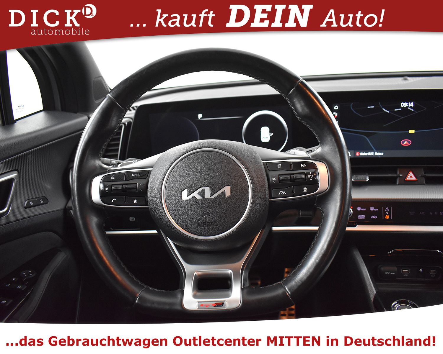 KIA Sportage 1.6 GT-Line Hyb 4WD >MEMO+360°+AHK+VOLL - Image 15