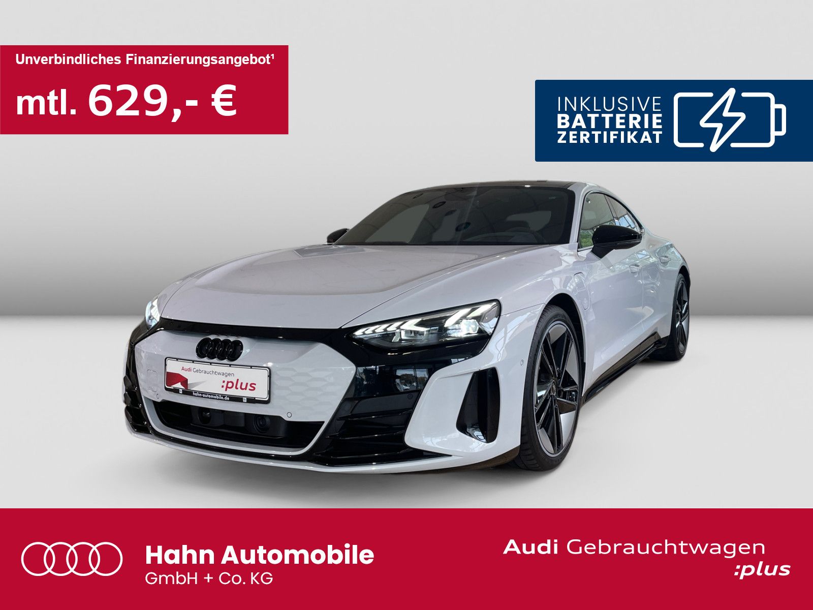 Audi e-tron GT quattro Matrix HUD B&O 360 ° Luftfahrw
