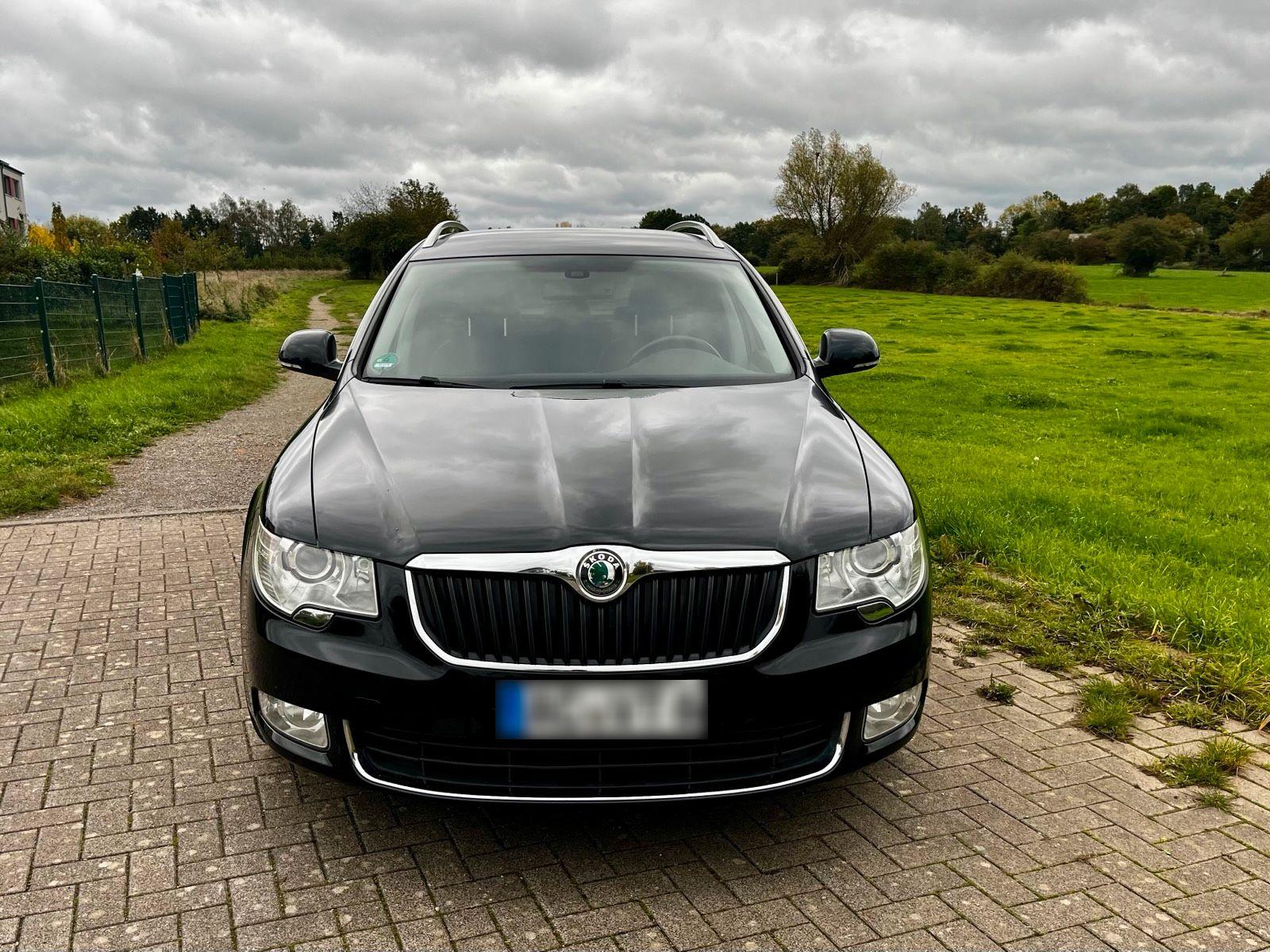 Skoda Superb 2010 — rear view