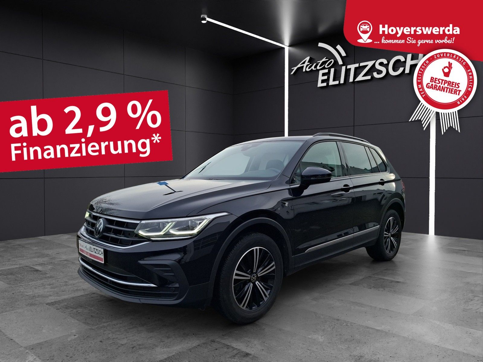 Fahrzeugabbildung Volkswagen Tiguan TDI Life DSG 4M Standhzg Matrix Navi ACC