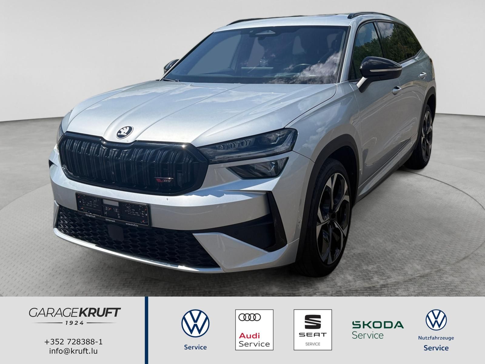 Skoda Kodiaq 2.0 TSI 4x4 RS, AHK, DCC+, 360 Grad