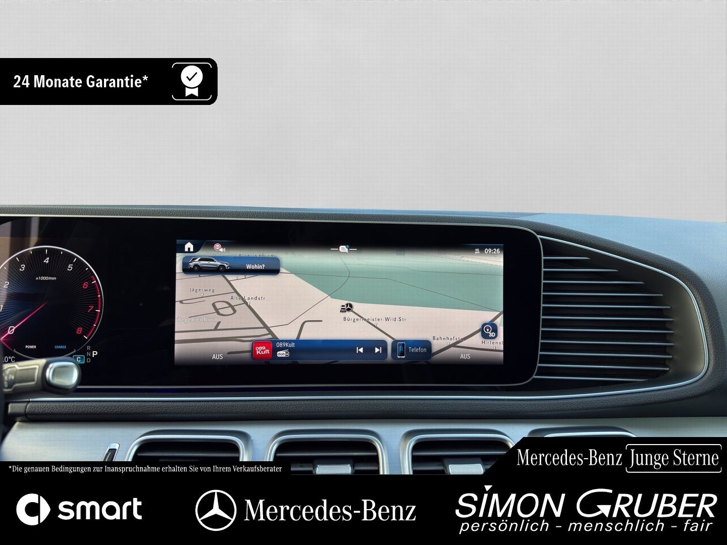 Fahrzeugabbildung Mercedes-Benz GLE 450 4M Leder Pano Memo 360 Burm AHK