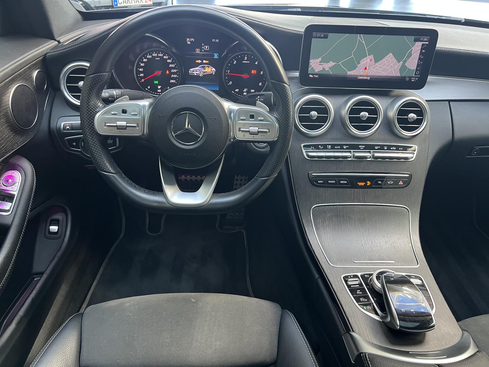 Mercedes-Benz 300 C C300d 4Mat AMG-Line Panorama DAB Standheizung, миниатюра 24