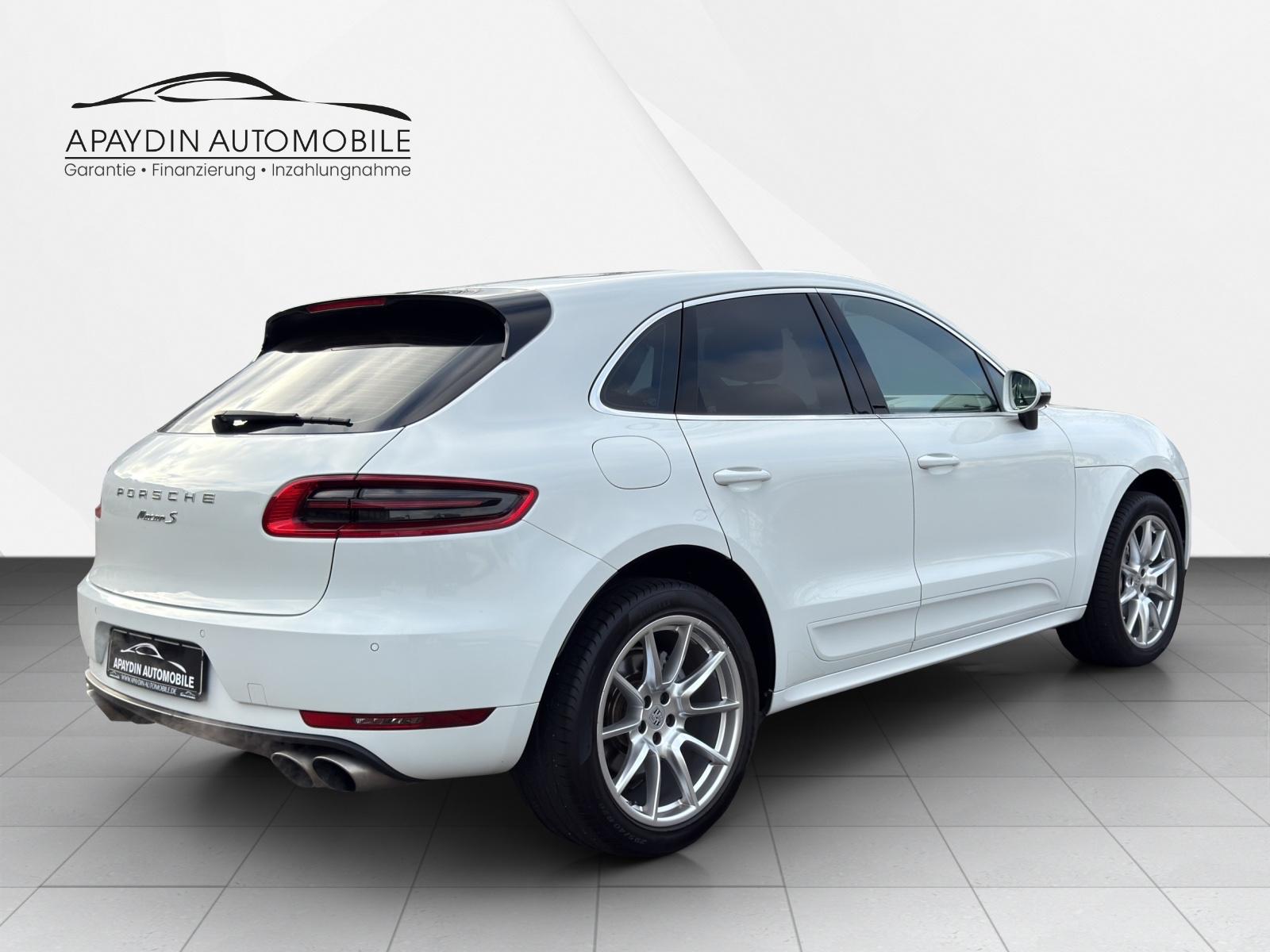 Porsche Macan S 3.0 PANO/AHK/LEDER/ACC/PCM/LM20/2.HD/MEM