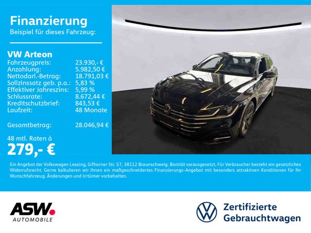 VW Arteon SB R-Line 1.4TSI eHybrid DSG PANO LEDER