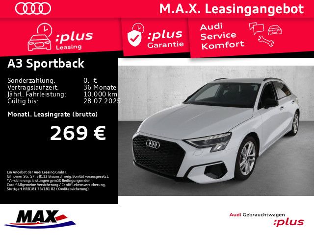 A3 Sportback 35 TDI ADVANCED LED+AHK+OPTIK+NAVI+