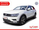 Volkswagen Tiguan 2.0 Comfortline LED Navi ACC Totwinkel - : Weiß, Geländewagen