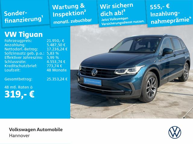 Volkswagen Tiguan 2.0 TDI DSG Life Navi LED Pano HuD PDC SH