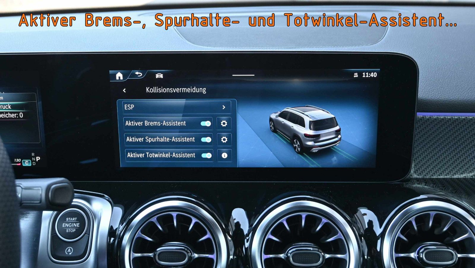 Fahrzeugabbildung Mercedes-Benz GLB 220 d 4MAT. AMG LINE + NIGHT °ACC°AHK°MEMORY