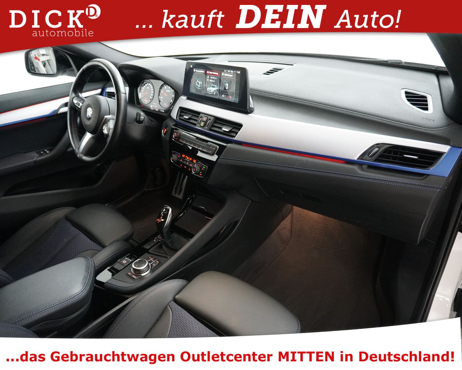 Fahrzeugabbildung BMW X2 sDr 18d Aut. M SPORT+SHADOW+HEAD+PROF+AHK+19"