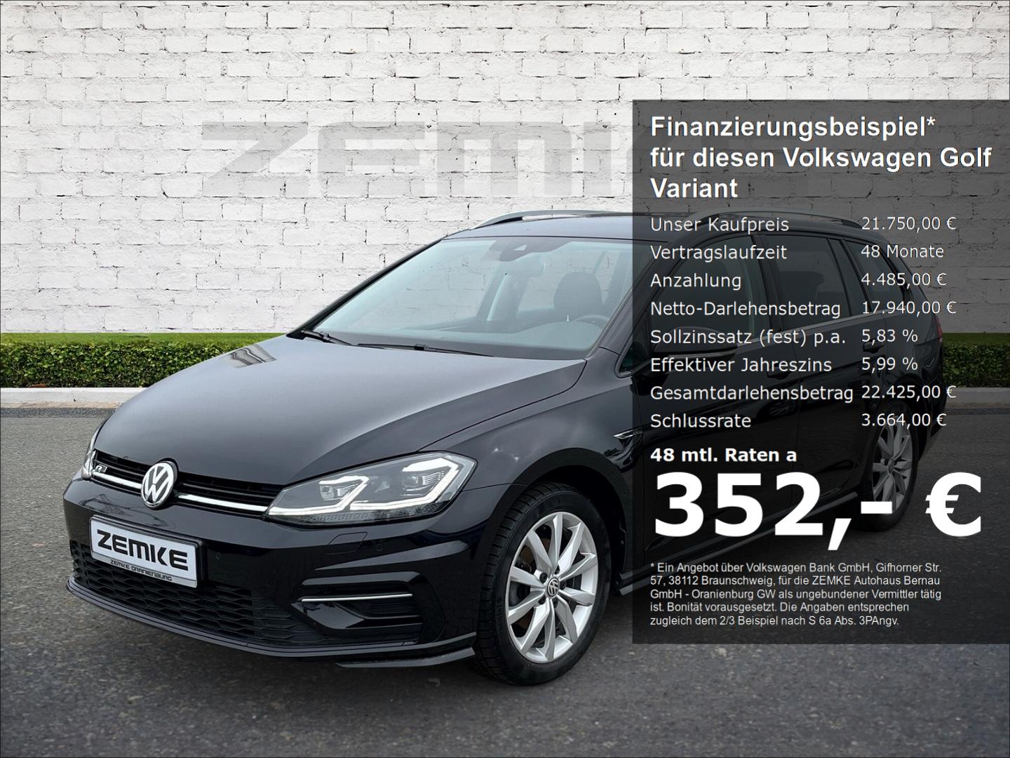 Volkswagen Golf Variant BMT Start-Stopp VII 1.5 TSI DSG Hig
