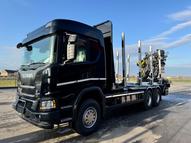 Scania 460 G  6x4 + Epsilon & Loglift