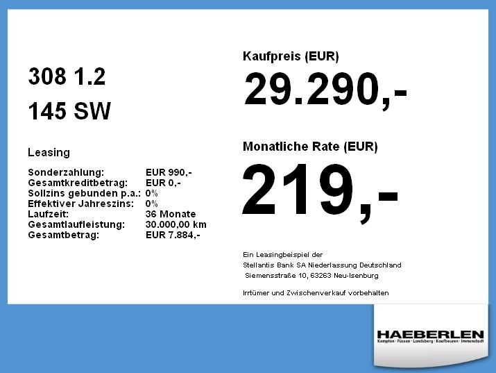 Peugeot 308 - Bild 4