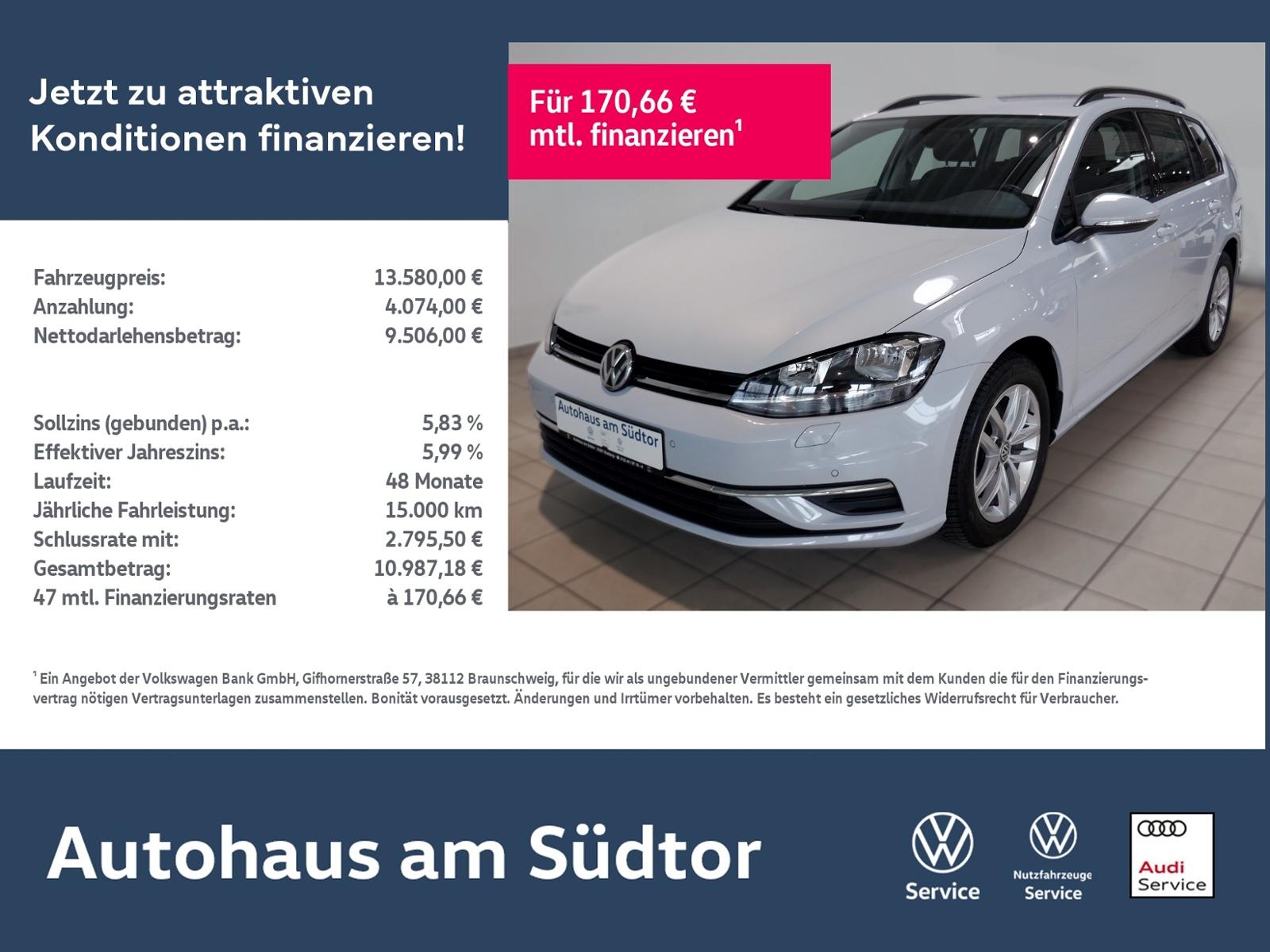 Volkswagen Golf VII Variant Comfortline 1.0 TSI | PDC ACC