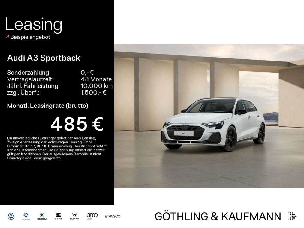 A3 Sportback S line TFSI 110 kW S tronic*SONOS*P