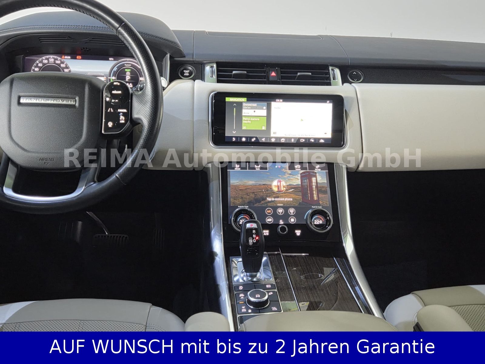Fahrzeugabbildung Land Rover Range Rover Sport HSE Hybrid P400e, HSE, HUD