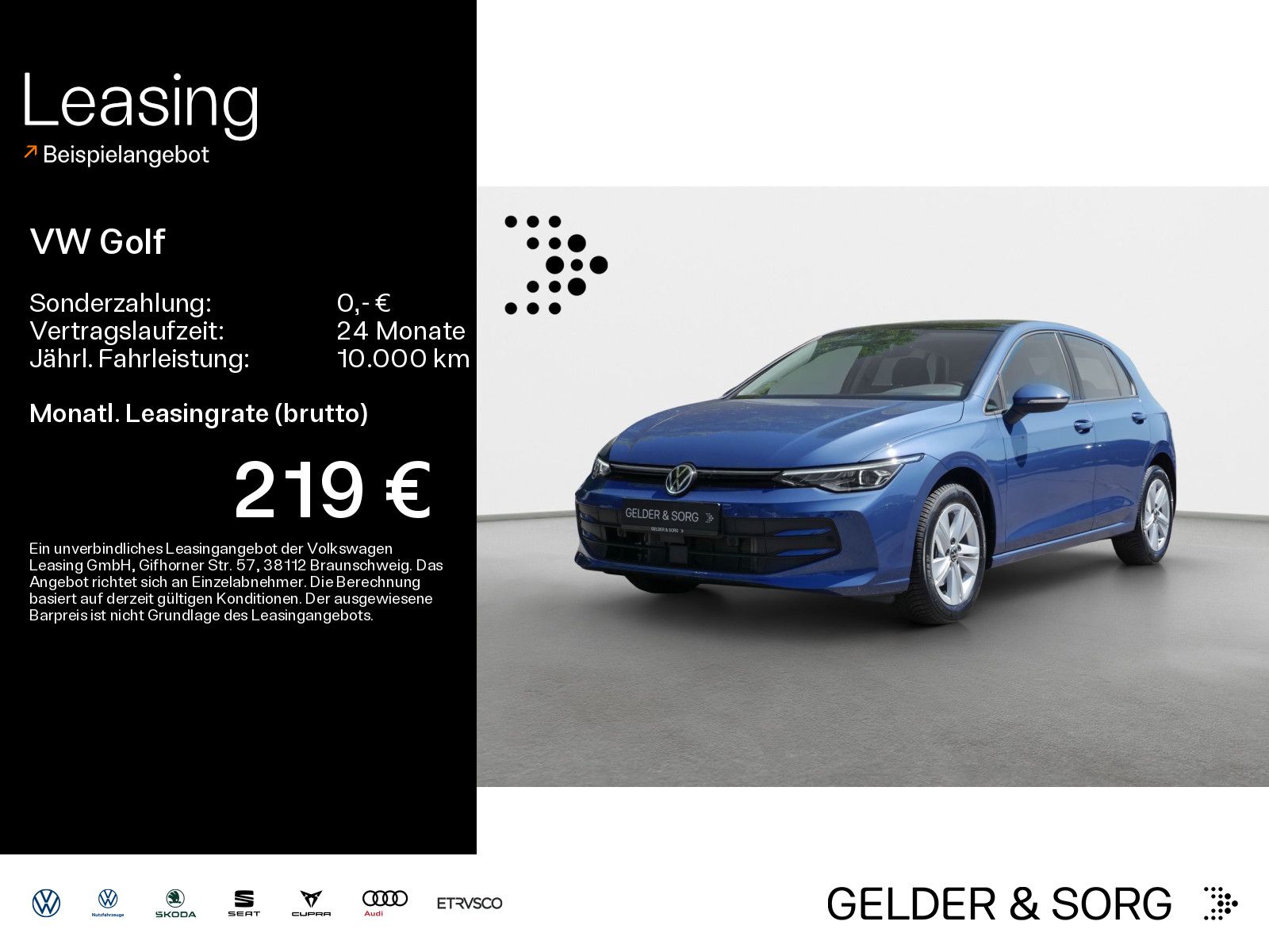 Volkswagen Golf 1.5 eTSI Life Matrix*Pano*ACC*Digital*DAB+