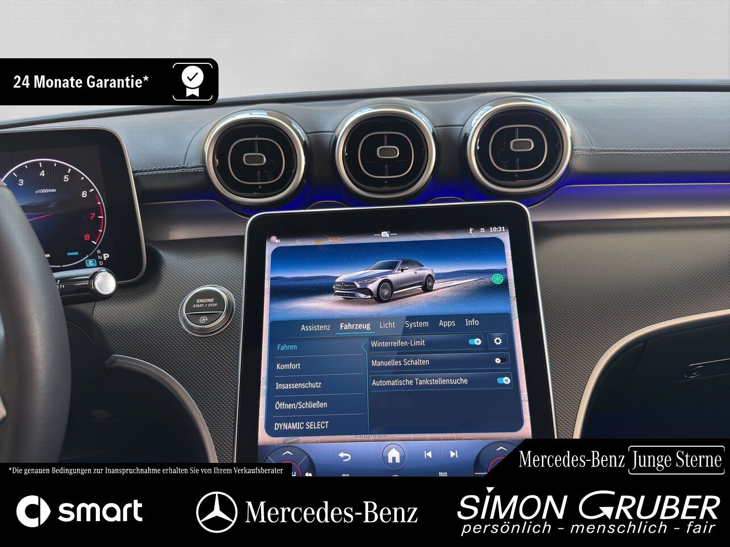 Fahrzeugabbildung Mercedes-Benz CLE 200 4M Cabrio Nappa Leder Verdeck rot!