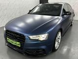 Audi A5 Quattro+3x S-Line+folliert+Bi-Xenon+Leder+BT - blaue Audi A5