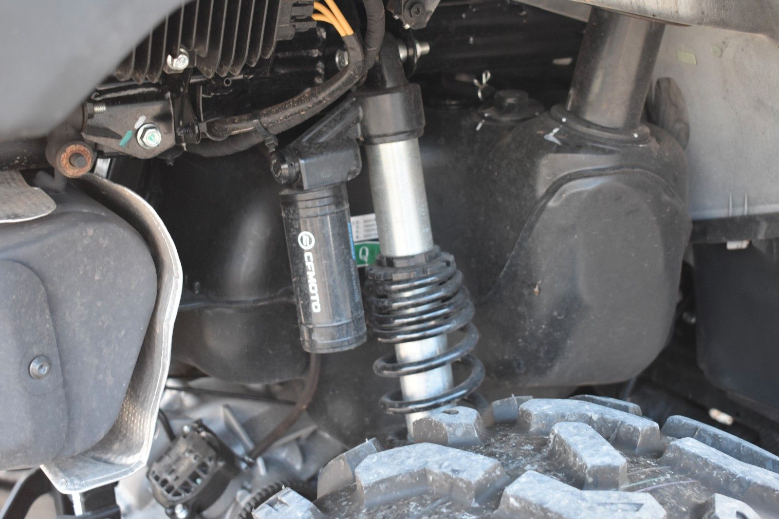 Fahrzeugabbildung CFMOTO CForce 1000 Touring Seilwinde Koffer Bügel AHK