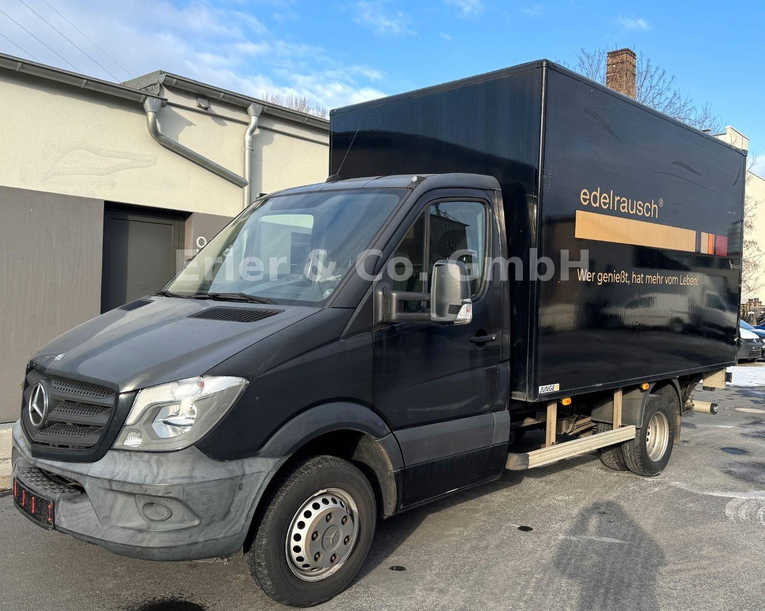 Mercedes-Benz Sprinter II 513, Koffer, LBW, 3 Sitze, 80 Tsd.km