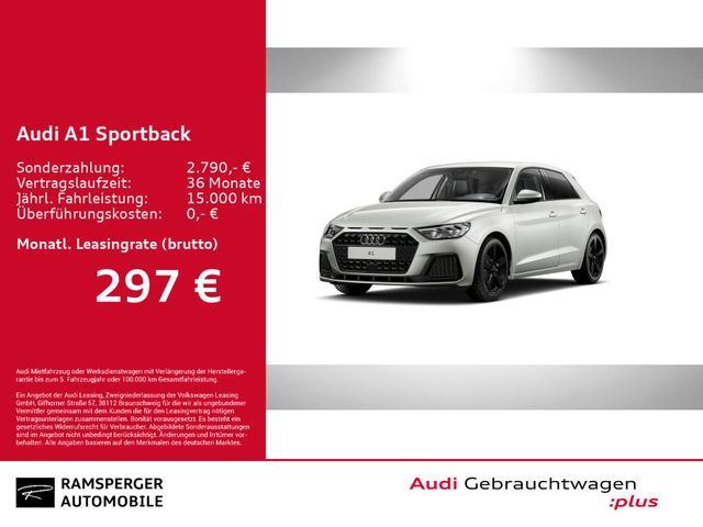 Audi A1 Sportback Advanced 25 TFSI LED keyless Optik