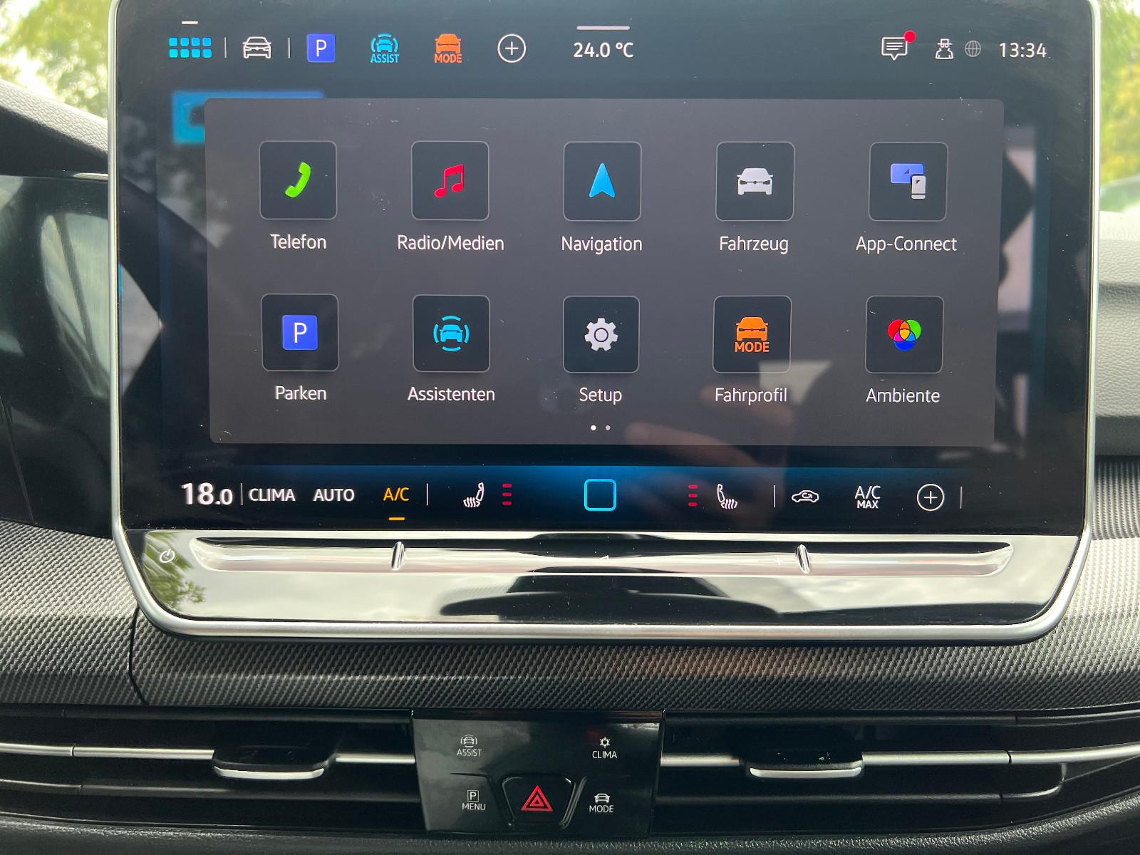 Volkswagen Golf VIII Lim 1.5 TSI R-Line-LED-KAM-NAVI-GARANT, миниатюра 15