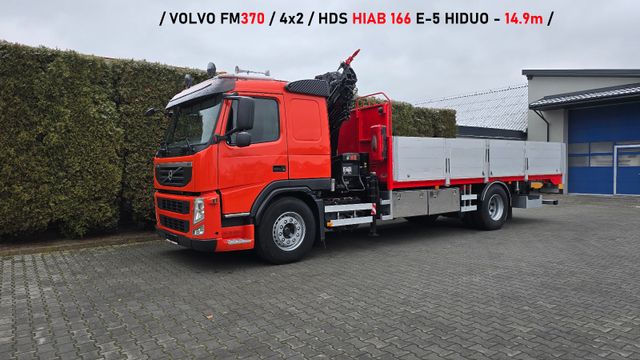 Volvo FM 370 4x2 HDS HIAB 166 - E5 - 14.9m