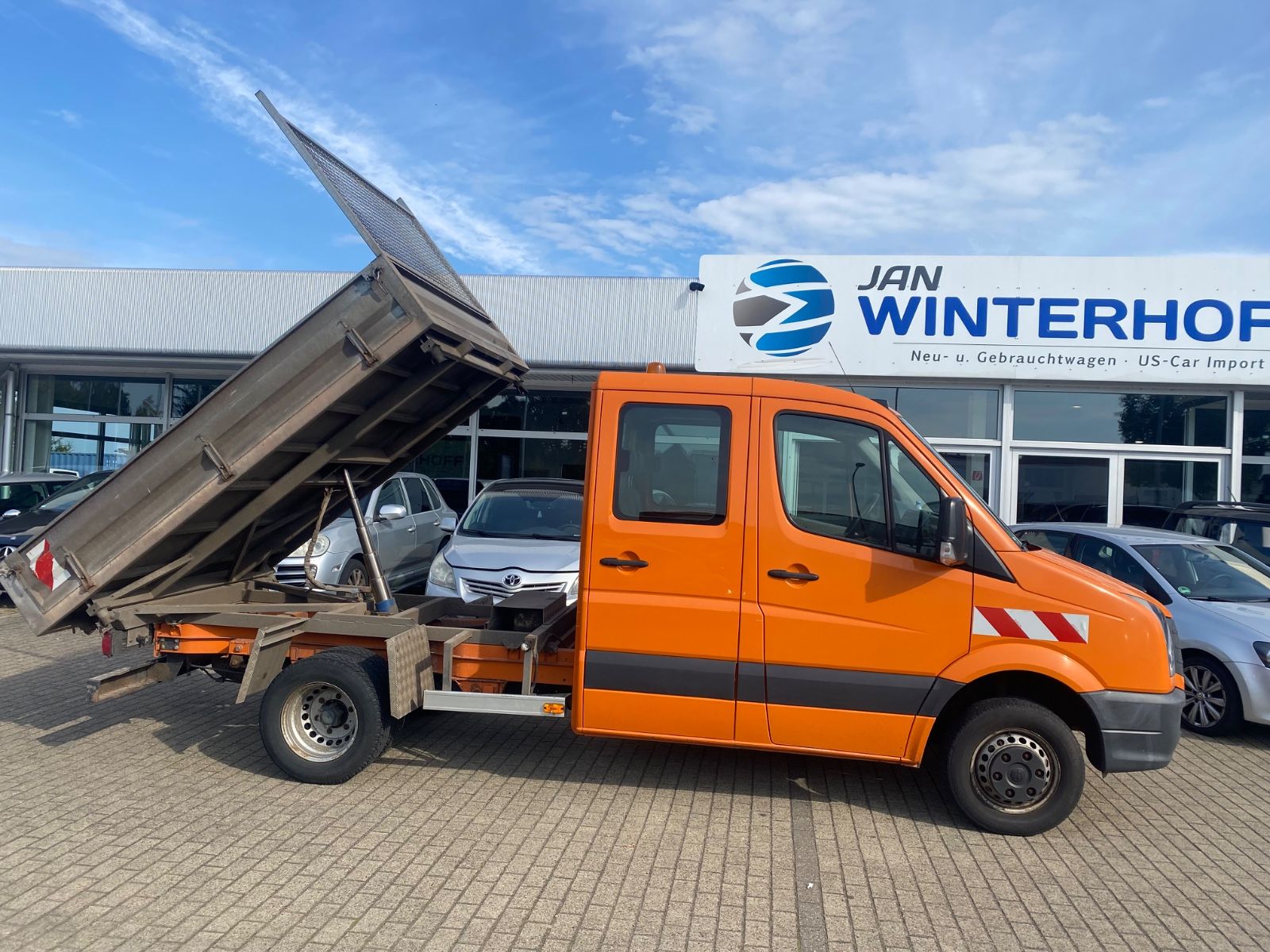 Volkswagen Crafter Pritsche Doka 3-Seiten-Kipper