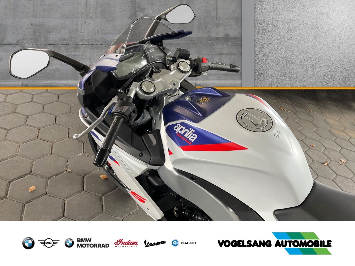 Fahrzeugabbildung Aprilia RS 125 Neues Modell 2023, LCD-Display, ABS, Sozi