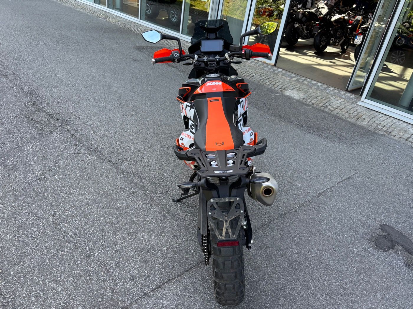 Fahrzeugabbildung KTM 790 Adventure Quickshifter, viel Zubehör