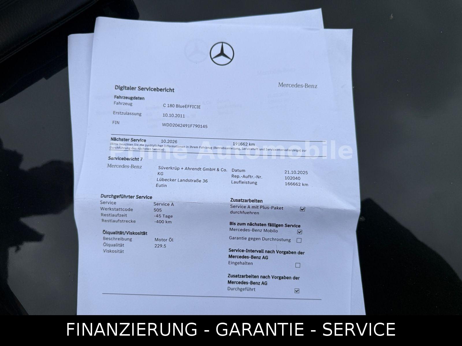 Mercedes-Benz C180 2011 — photo 14
