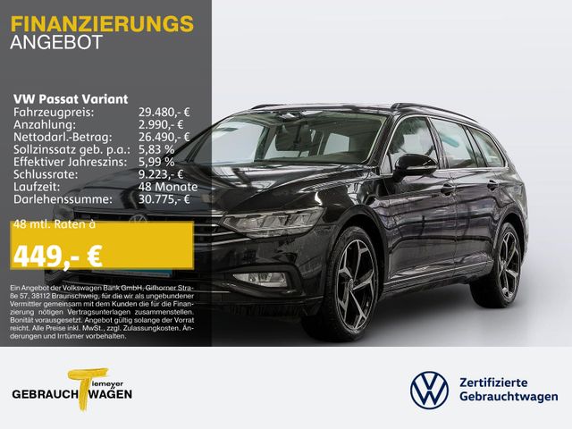 Volkswagen Passat Variant 2.0 TDI BUSINESS NAVI LED KAMERA