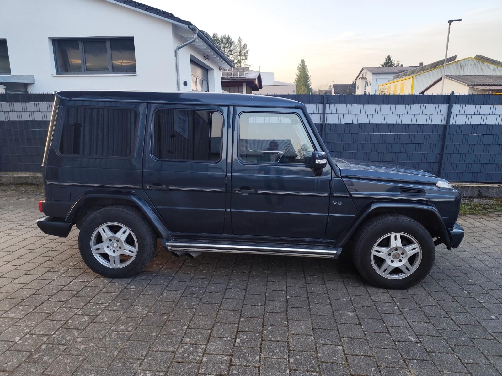 Mercedes-Benz G 500 mit Gasanlage