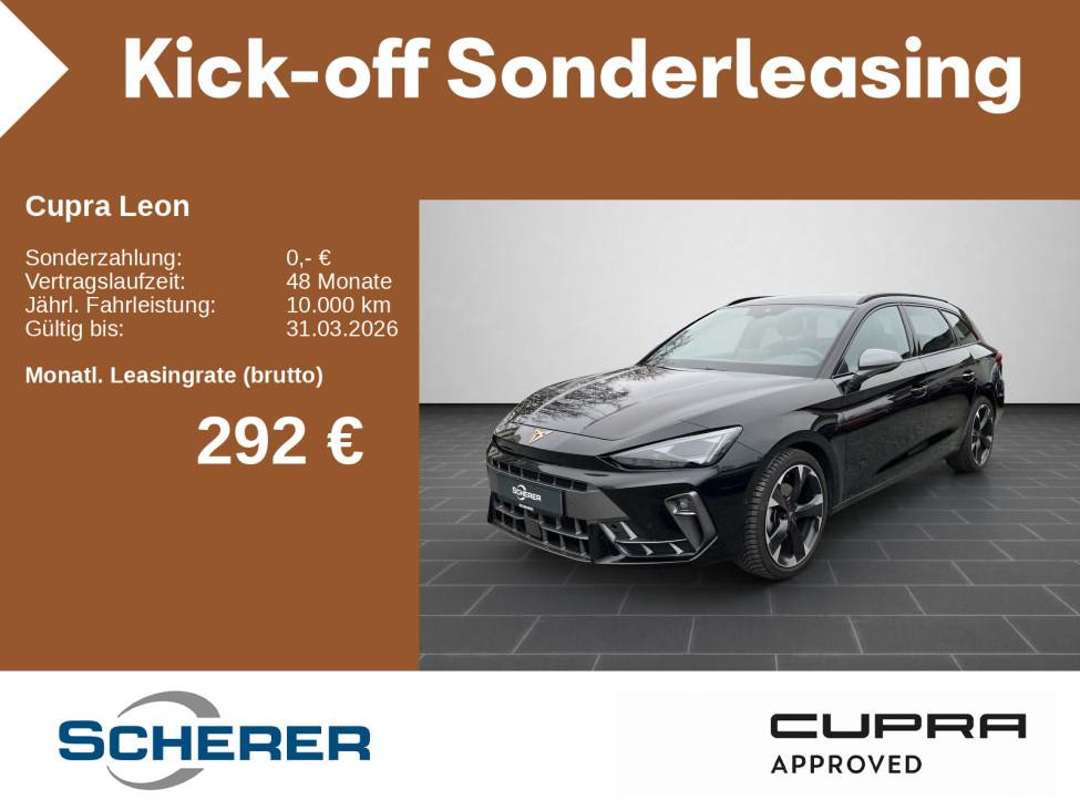 Cupra Leon Sportstourer 1.5 eTSI DSG Navi SHZ GJR Full