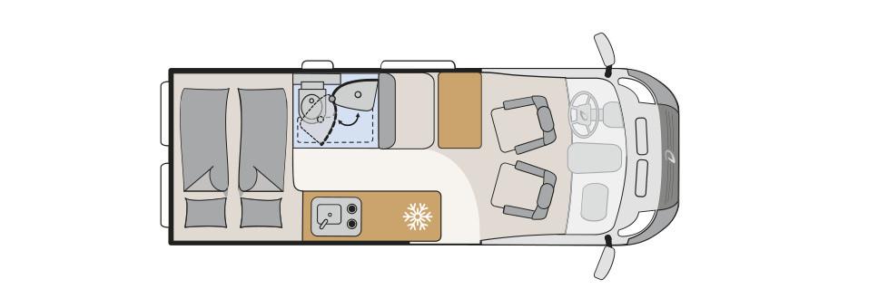 Dethleffs Globetrail Fiat 600 DS