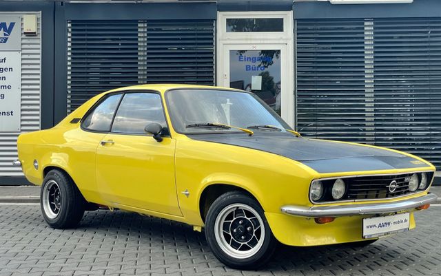 Opel Manta A GTE Gelb Leder Gelegenheit !