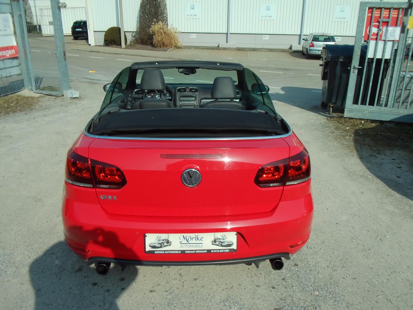 Volkswagen Golf VI Cabriolet GTI*Leder*1.Hd*PDC*6.Gang**